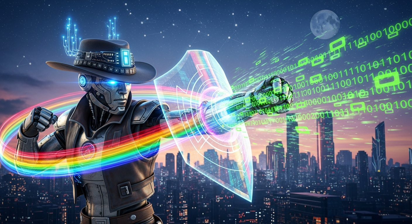 AI Guardian Rainbow Protector