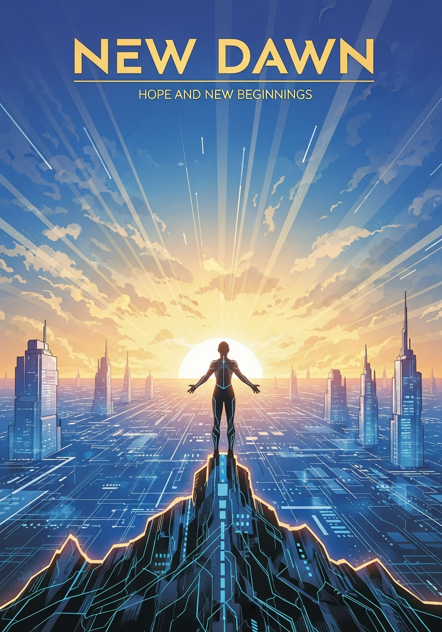 The New Dawn: Issue #12 Cover